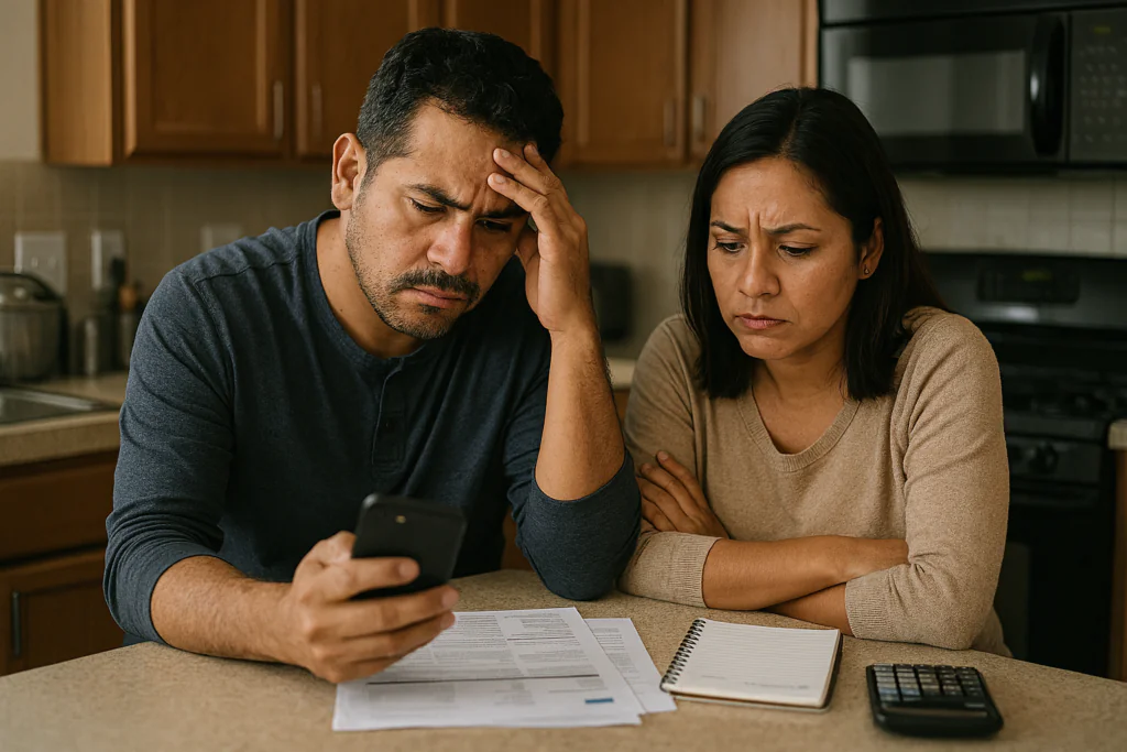 Debt Solutions preocupados